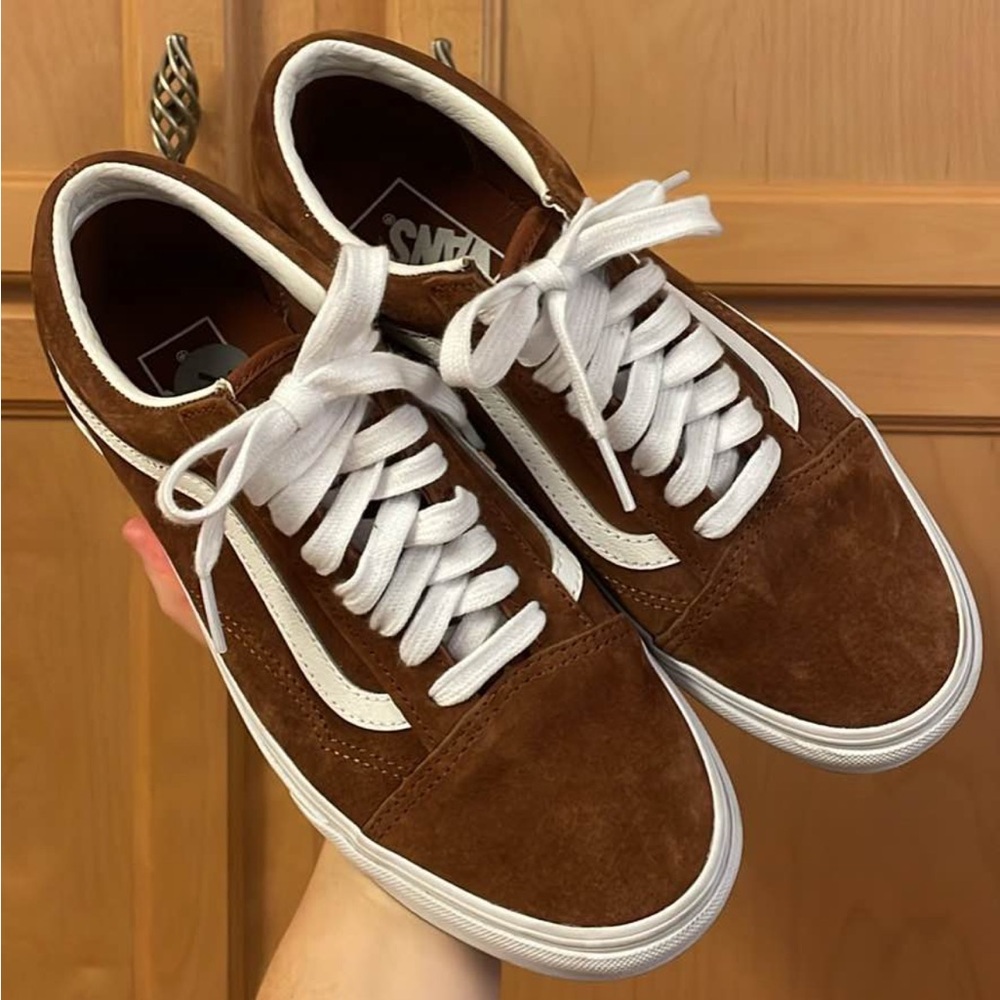 Vans Men's Brown Suede Vans